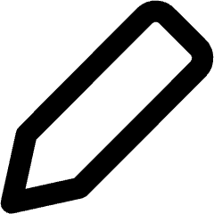 Pencil Edit Icon from Micro Line Set