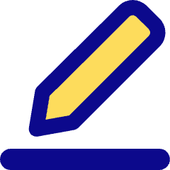 Pencil Line Icon from Core Pop Set