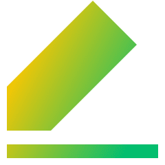 Pencil Line Icon from Sharp Gradient Set