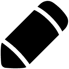 Pencil Icon from Plump Solid Set