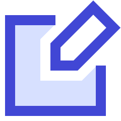 Pencil Square Icon from Sharp Duo Set