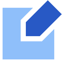 Pencil Square Icon from Sharp Flat Set