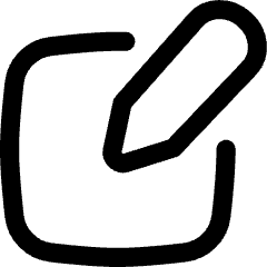 Pencil Square Icon from Flex Line Set