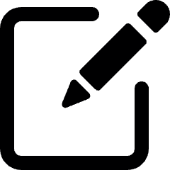 Pencil Write 1 Alternate Icon from Ultimate Bold Set