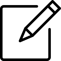 Pencil Write 1 Icon from Ultimate Light Set