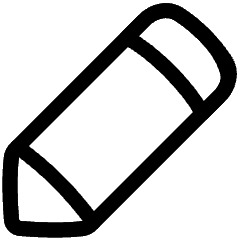 Pencil Icon from Plump Line Set