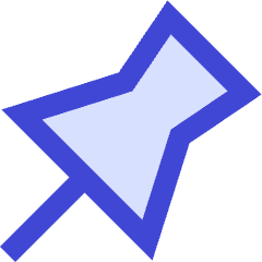 Pin 1 Icon from Sharp Duo Set