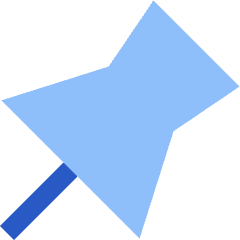 Pin 1 Icon from Sharp Flat Set