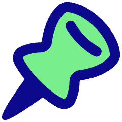 Pin 1 Icon from Plump Pop Set