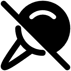 Pin 2 Disabled Icon from Plump Remix Set