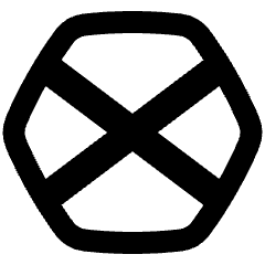 Polygon Frame Icon from Plump Remix Set