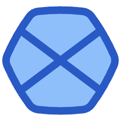 Polygon Frame Icon from Plump Duo Set