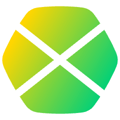 Polygon Frame Icon from Plump Gradient Set