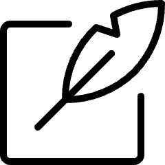 Quill Write 1 Icon from Ultimate Light Set