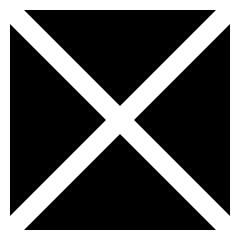Rectangle Frame Icon from Sharp Solid Set