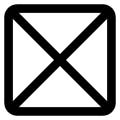 Rectangle Frame Icon from Core Line Set