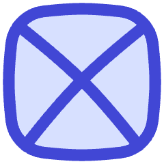 Rectangle Frame Icon from Flex Duo Set