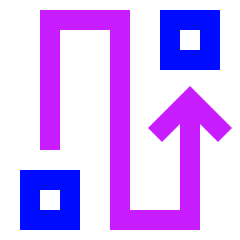 Reorder Icon from Sharp Neon Set