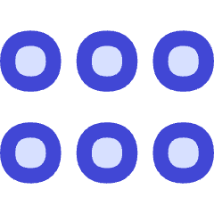 Reorder Dots Horizontal Icon from Flex Duo Set