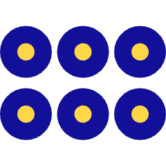 Reorder Dots Horizontal Icon from Sharp Pop Set