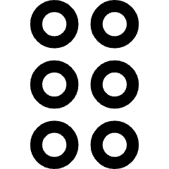 Reorder Dots Vertical Icon from Core Line Set