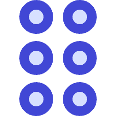 Reorder Dots Vertical Icon from Sharp Duo Set