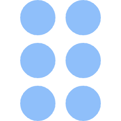 Reorder Dots Vertical Icon from Sharp Flat Set