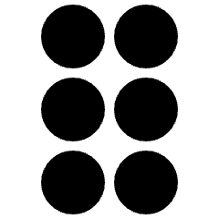 Reorder Dots Vertical Icon from Plump Solid Set