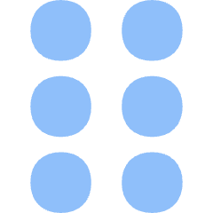 Reorder Dots Vertical Icon from Flex Flat Set