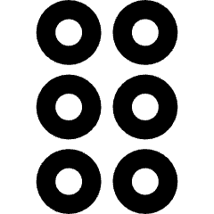 Reorder Dots Vertical Icon from Core Remix Set