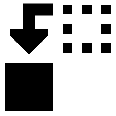 Replace Icon from Sharp Solid Set