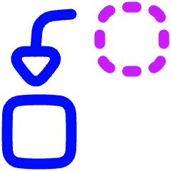 Replace Icon from Plump Neon Set