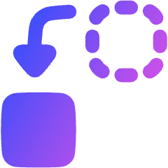 Replace Icon from Plump Gradient Set