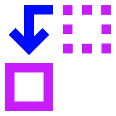 Replace Icon from Sharp Neon Set