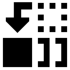 Replace All Icon from Sharp Solid Set