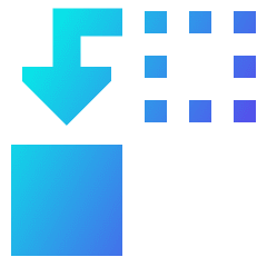 Replace Icon from Sharp Gradient Set