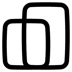 Responsive Layout Icon from Plump Line Set