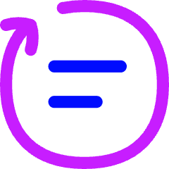 Rewrite Rephrase 2 Icon from Flex Neon Set