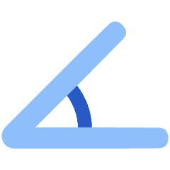 Rotate Angle 45 Icon from Plump Flat Set