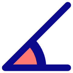 Rotate Angle 45 Icon from Core Pop Set