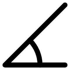 Rotate Angle 45 Icon from Core Line Set