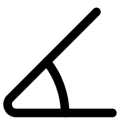 Rotate Angle 45 Icon from Flex Line Set