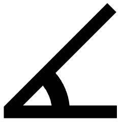 Rotate Angle 45 Icon from Sharp Remix Set