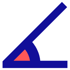 Rotate Angle 45 Icon from Sharp Pop Set