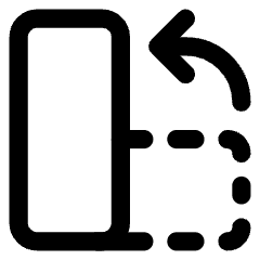 Rotate Content Left Icon from Core Line Set