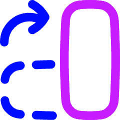 Rotate Content Right Icon from Flex Neon Set