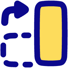 Rotate Content Right Icon from Plump Pop Set