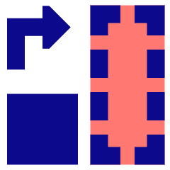 Rotate Content Right Icon from Sharp Pop Set