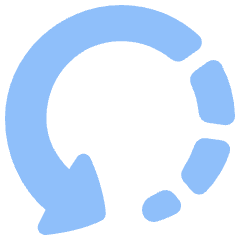 Rotate Left 3 Icon from Plump Flat Set
