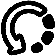 Rotate Left 3 Icon from Plump Remix Set